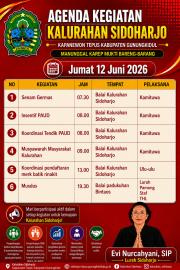 Agenda Tanggal 12 Juni 2026